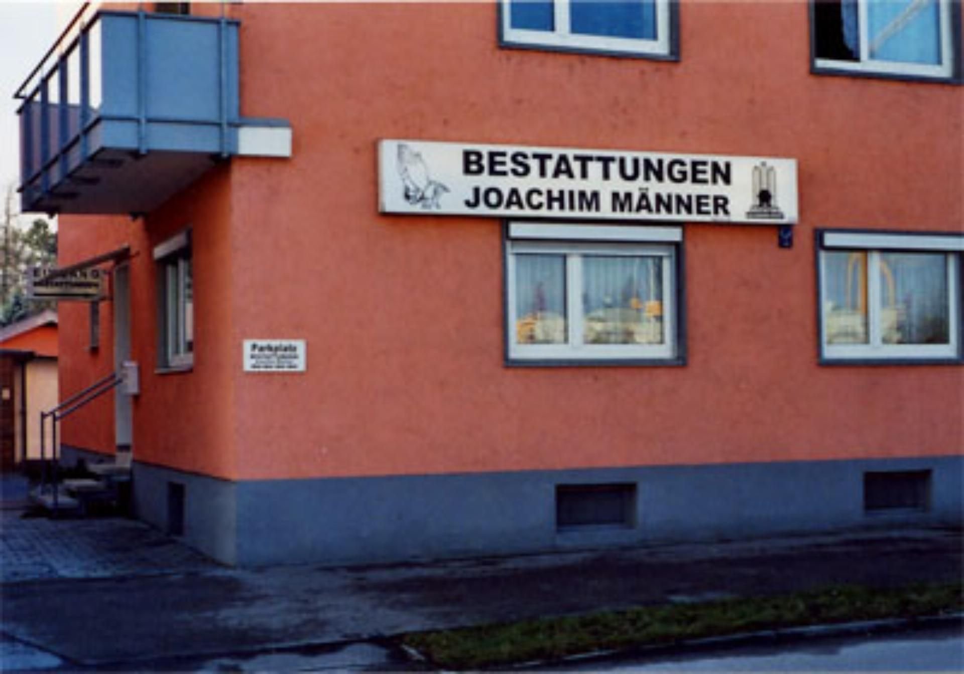 Haus von Bestattungen Joachim Männer in der Münchener Straße 145 in Ingolstadt